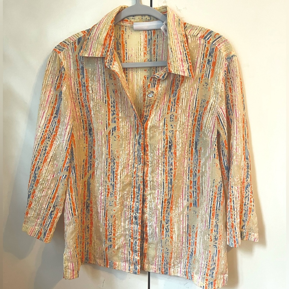 Vintage button down long sleeve